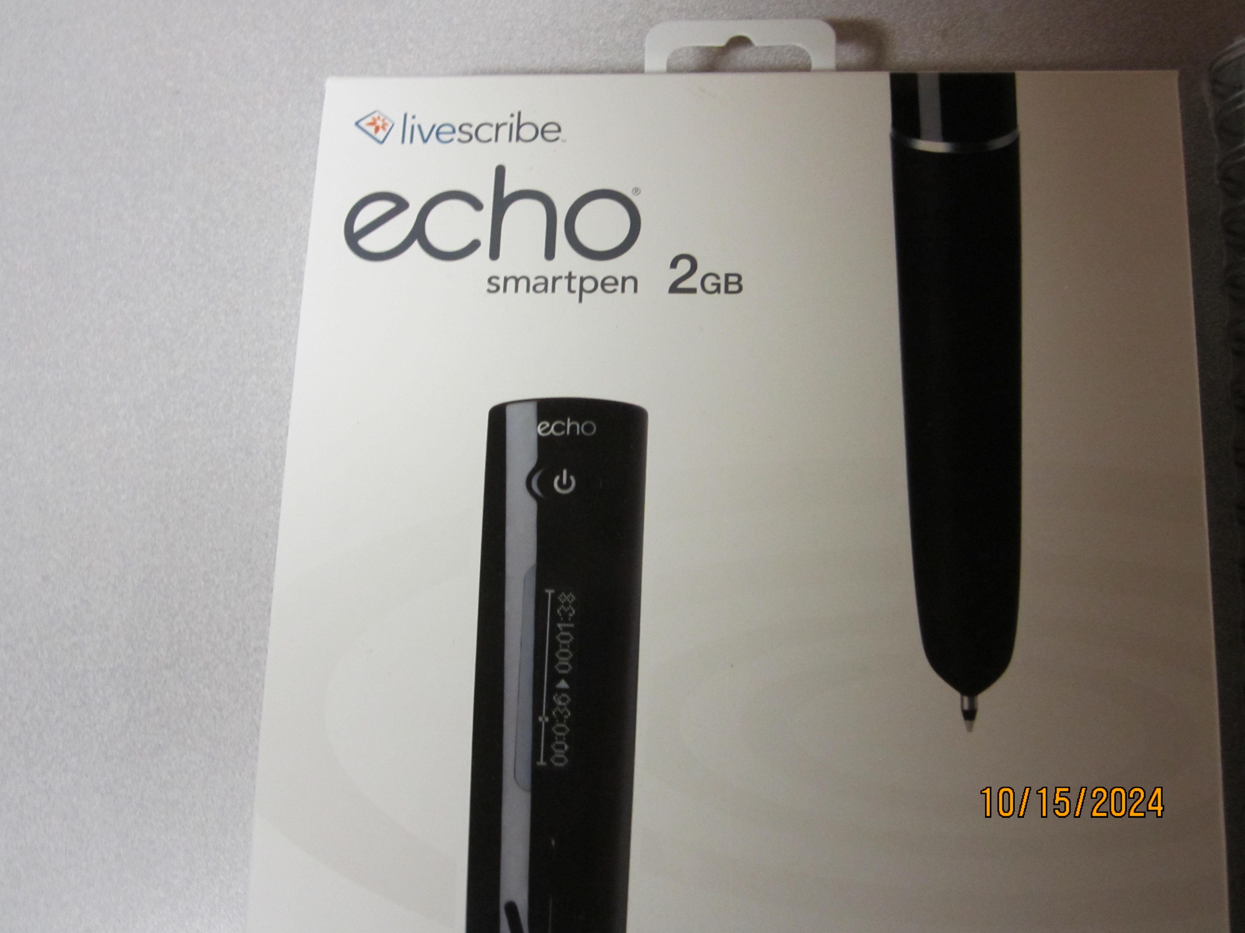 Echo Recording Echo Pen 8gb Echo Smart Pen Pro Pack 8GB
