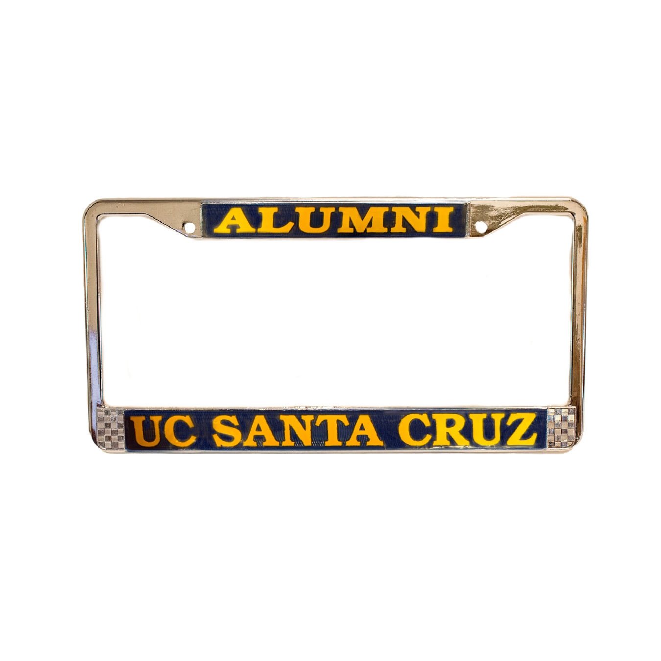 UC SANTA CRUZ PLATE HOLDER