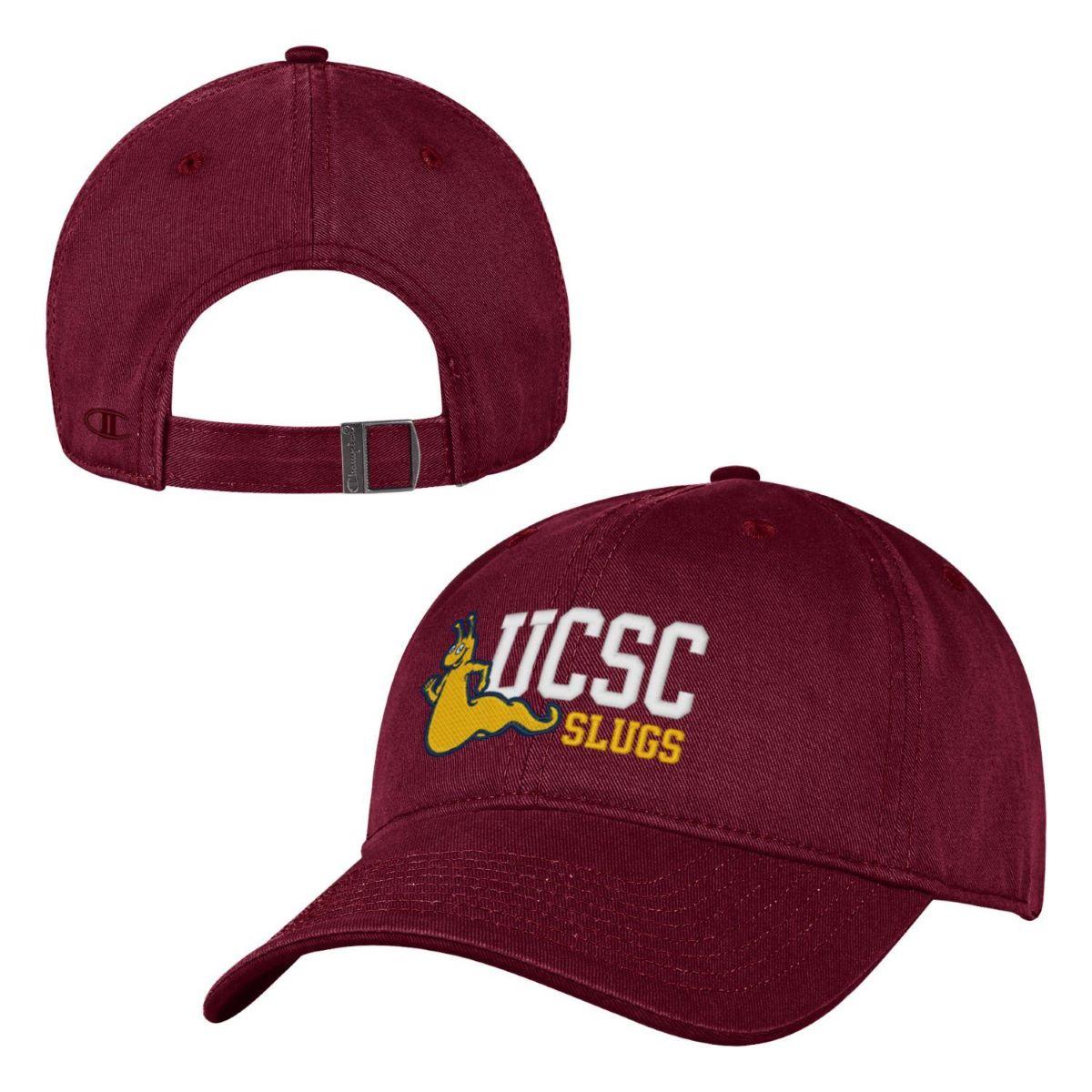 UCSC Slugs Maroon Hat